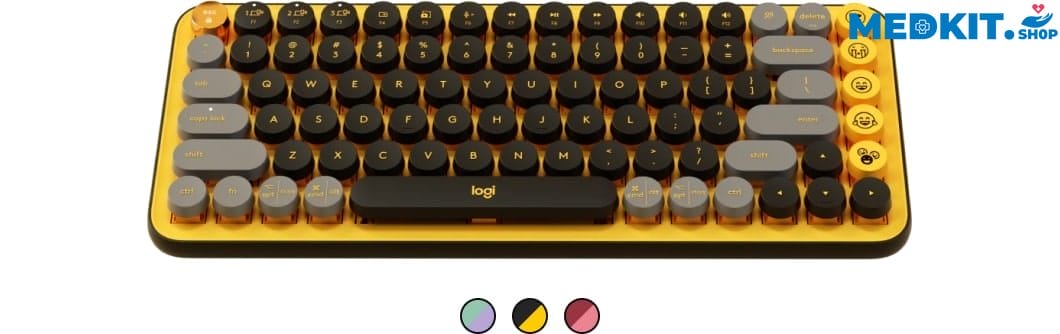 logitech pop keys yellow 1 opt