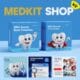 140+ Dental Clinic Posts - Social Media Templates