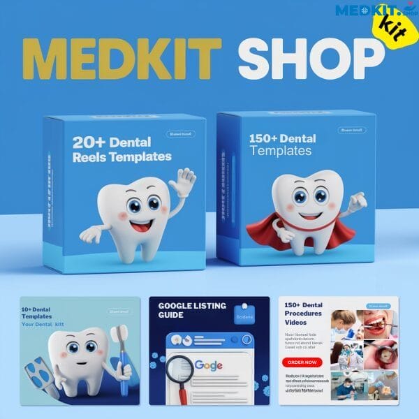 140+ Dental Clinic Posts - Social Media Templates