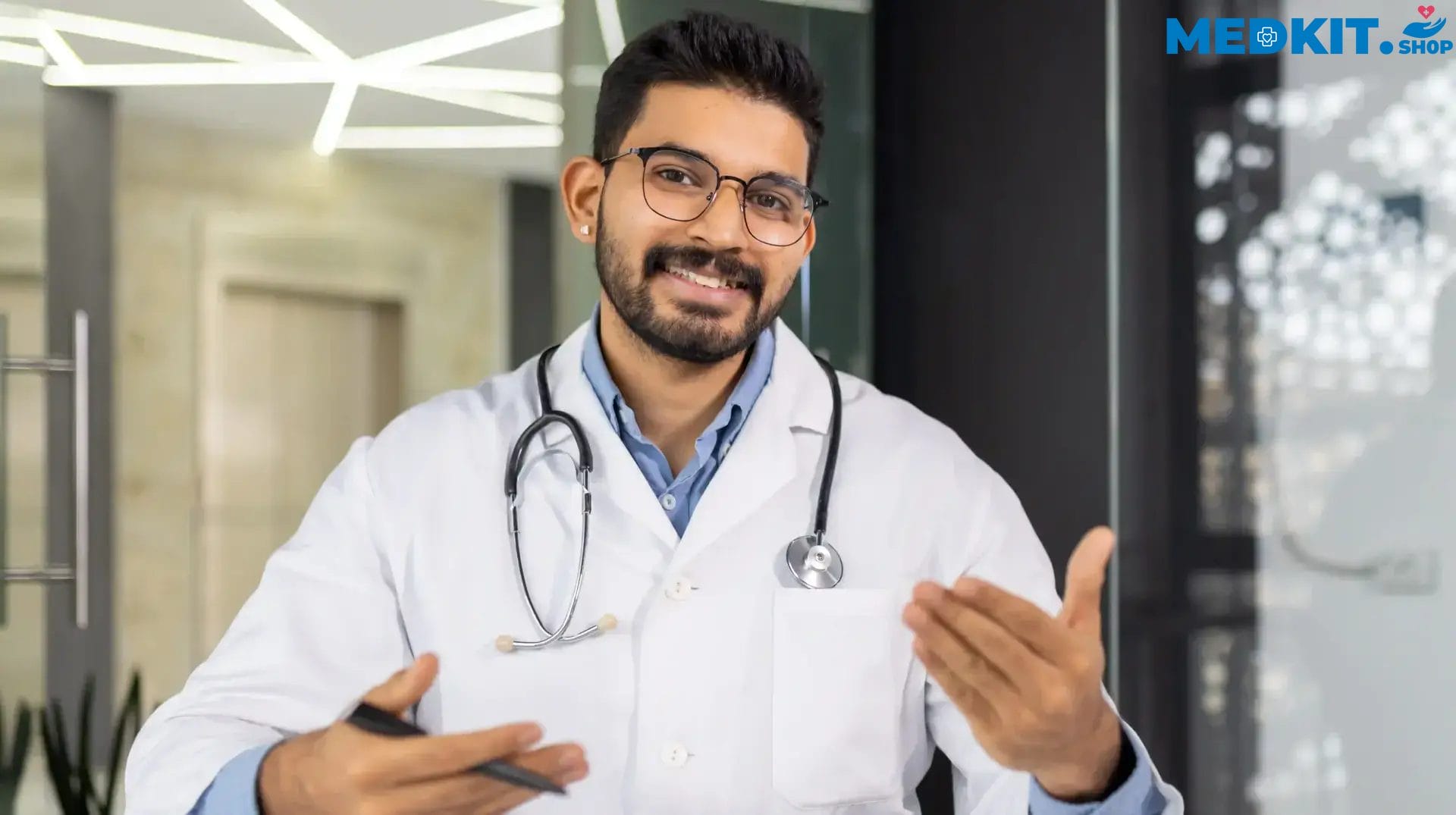 Physiotherapist Social Media Growth Template 72 a doctor is smiling and holding a clipboard 2025 03 25 09 49 17 utc
