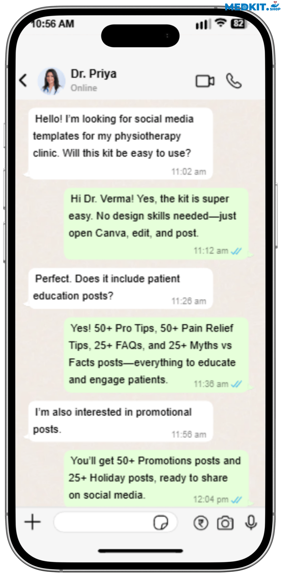 Physiotherapist Social Media Growth Template 65 2