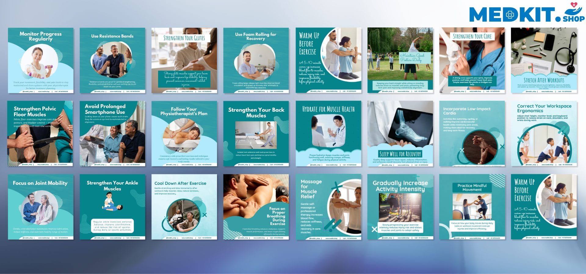 Physiotherapist Social Media Growth Template 25 Physiotherapy web pic 9